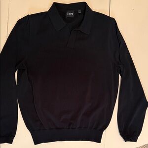 Cuts Clothing Black Polo Shirt